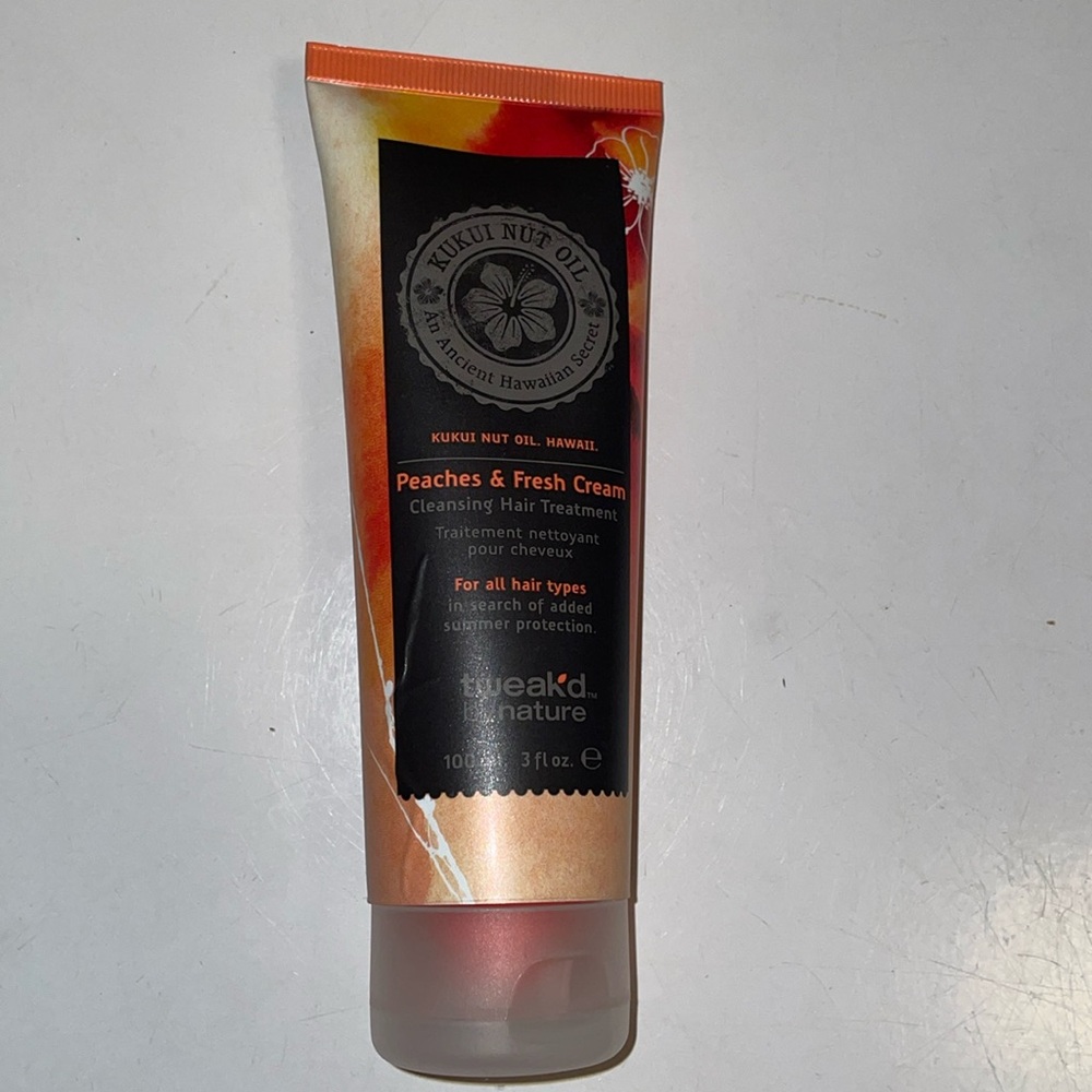 Brand New Tweak’d Peaches and Fresh Cream Cleansing Hair Treatment